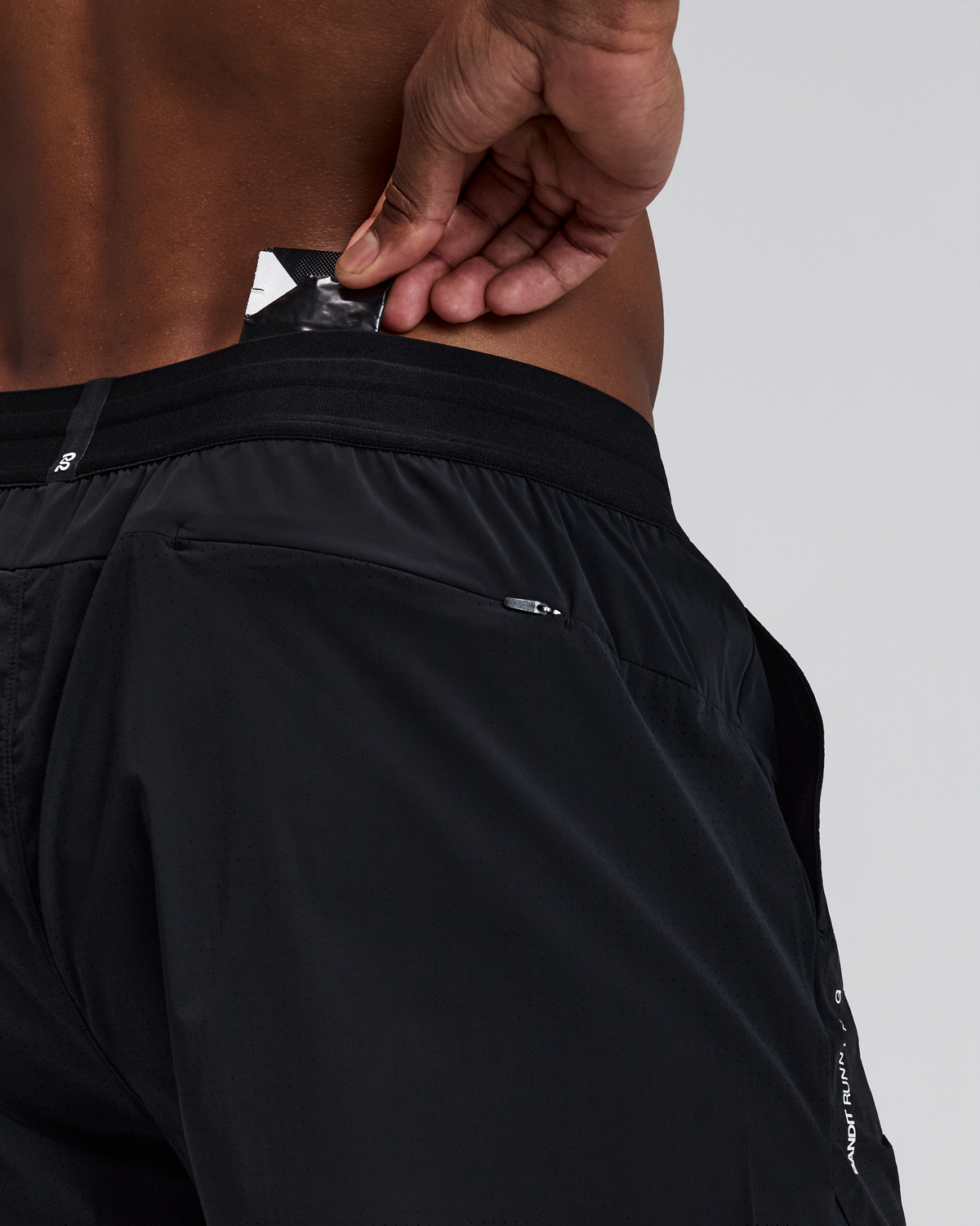 Men's Vento™ 2-In-1 Run Short - Black