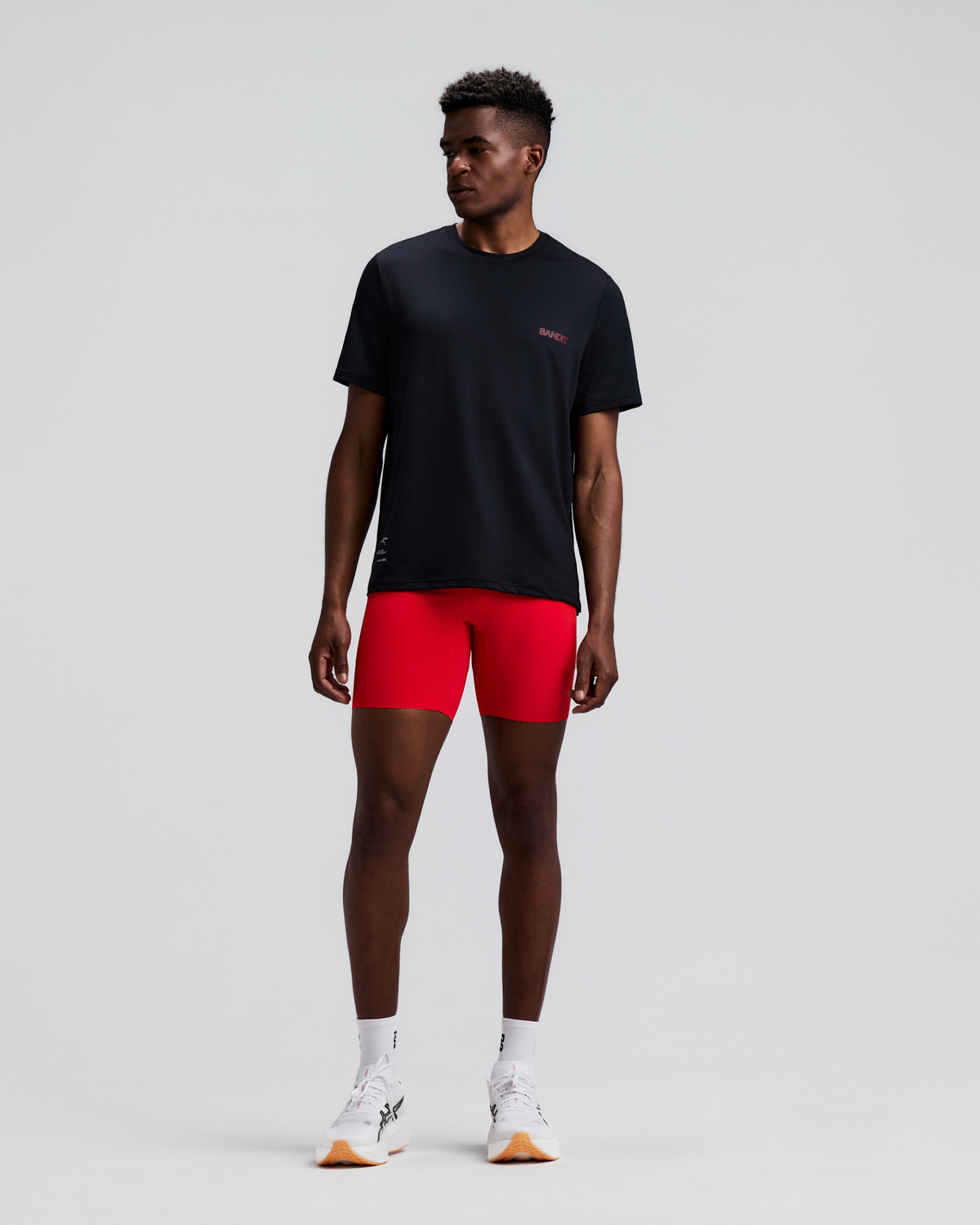 Men's Micromesh™ Short Sleeve Run Tee - Black