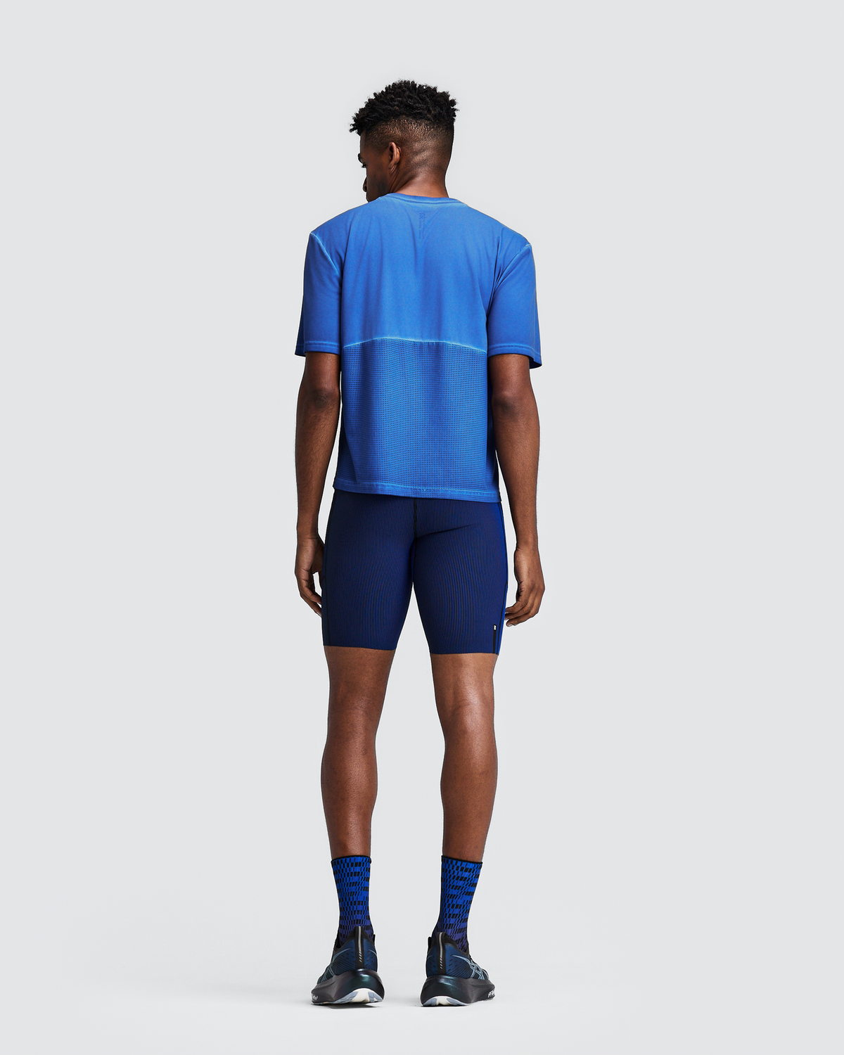 Men's FrioSoft™ Perforated Box Tee - Bauhaus Blue