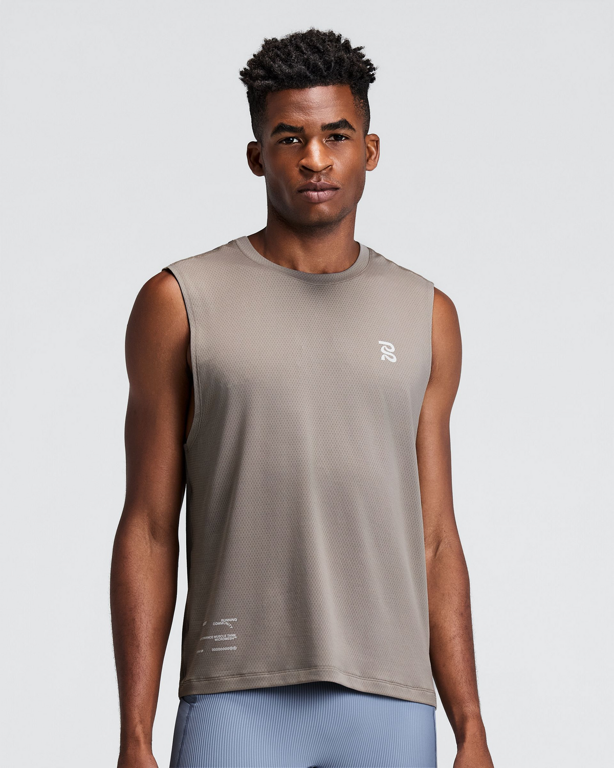 Men's Micromesh™ Run Tank - Concrete Taupe
