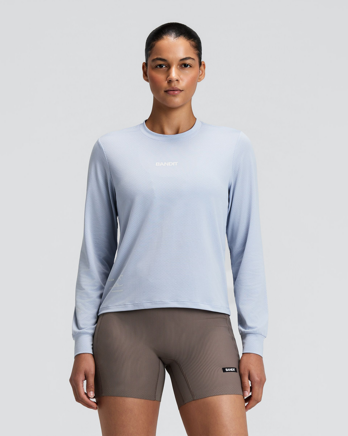 Women's Micromesh™ Long Sleeve Tee - Pavilion Blue