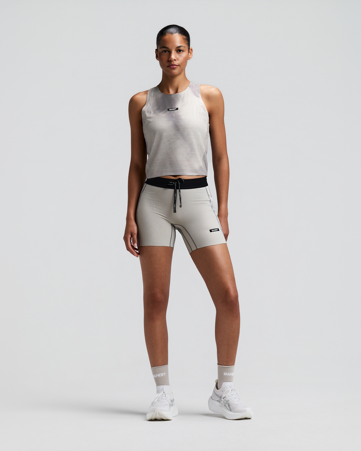 Women's GeoMesh™ Lightweight Race Singlet - Slate / Plaster