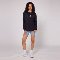 Thumbnail of Micromesh™ "For the Long Run" Long Sleeve Tee - Unisex, Black