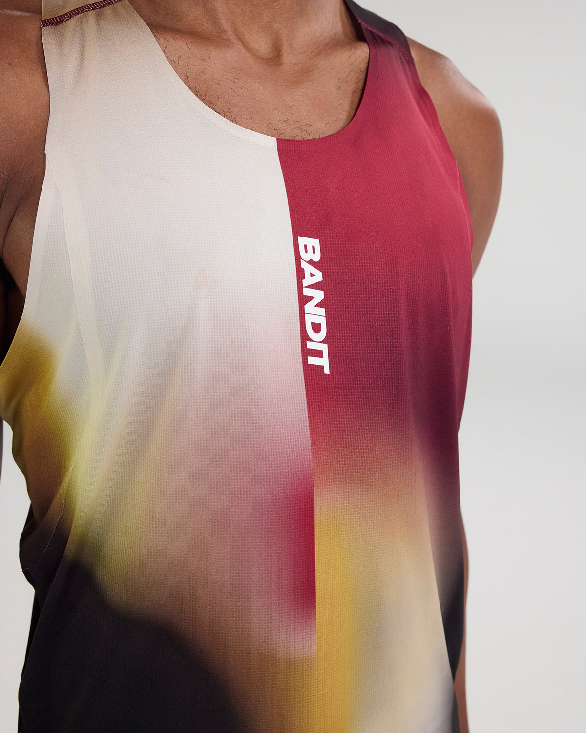 Drift™ Racing Singlet - Dijon / Fig Gradient