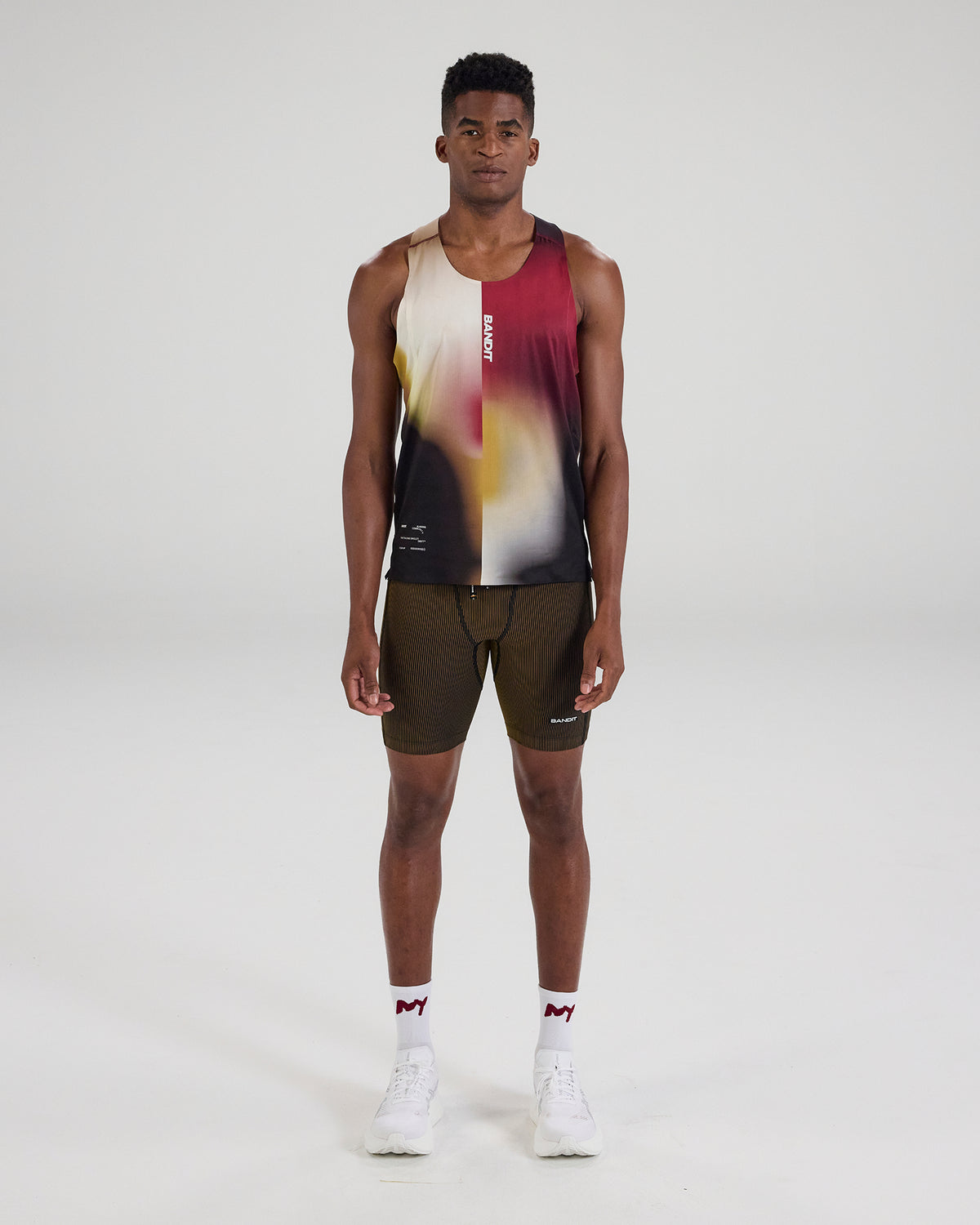 Drift™ Racing Singlet - Dijon / Fig Gradient