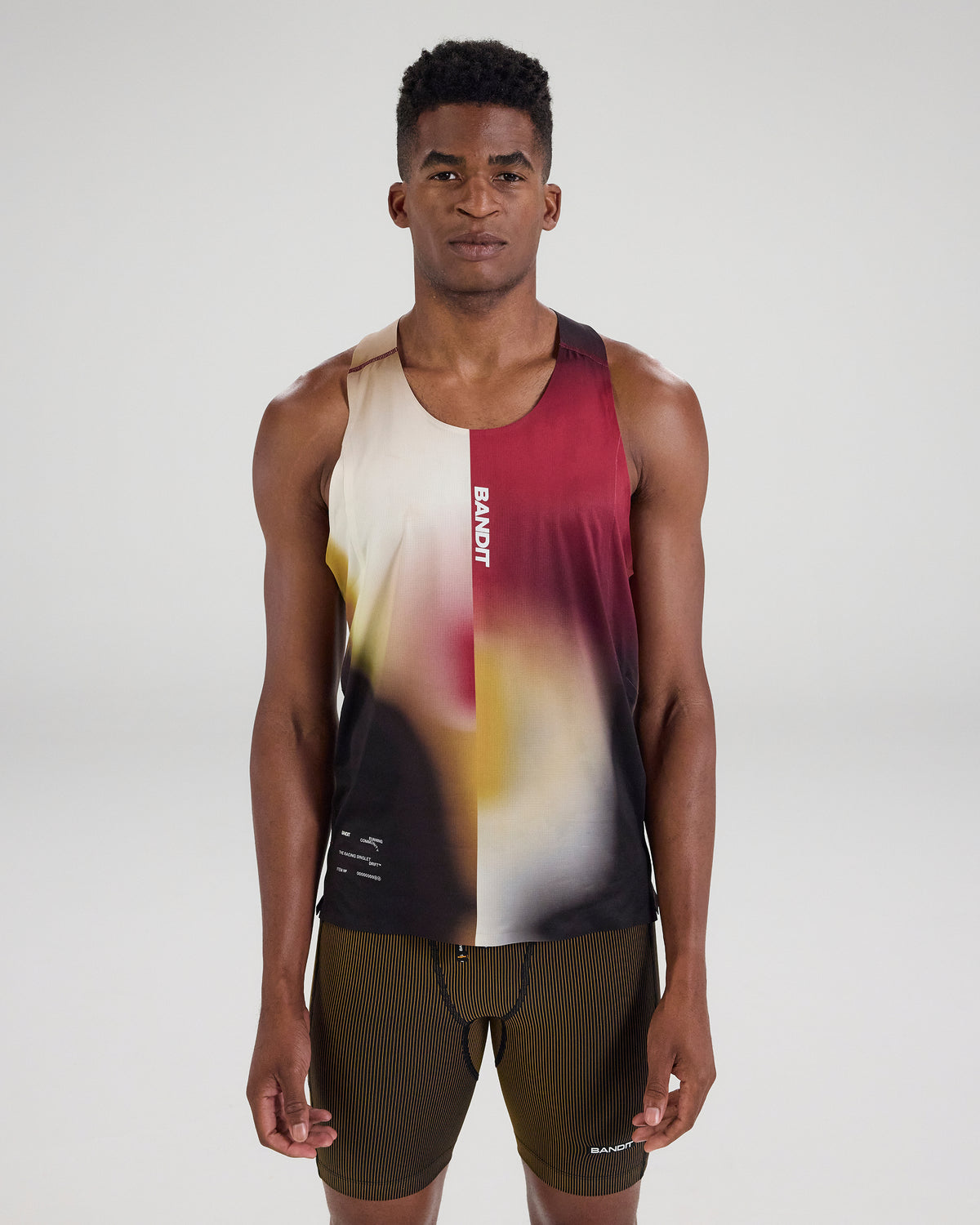 Drift™ Racing Singlet - Dijon / Fig Gradient