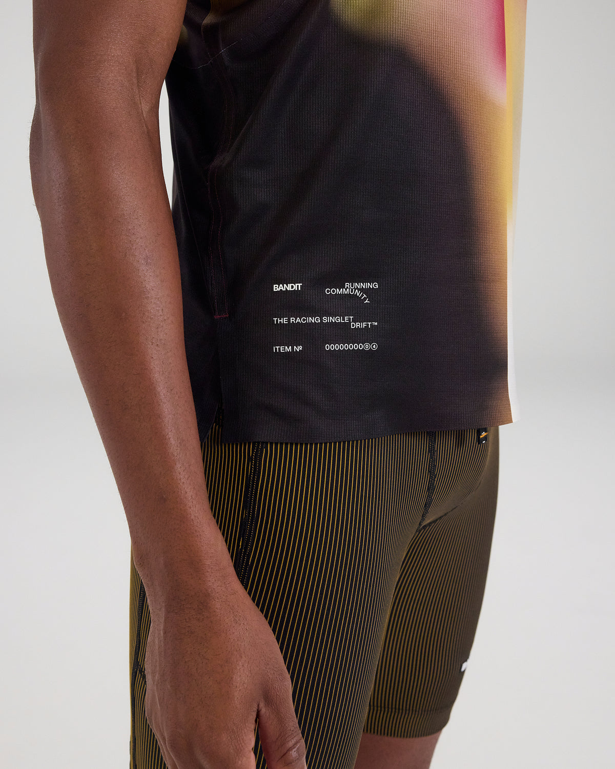 Drift™ Racing Singlet - Dijon / Fig Gradient