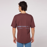 Thumbnail of The Community Tee, Unisex - Chocolate with Smokey Blue