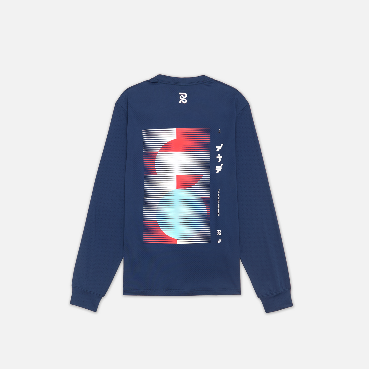 Pinny Mesh "East Meets West" Long Sleeve - Bandit x ASICS, Unisex