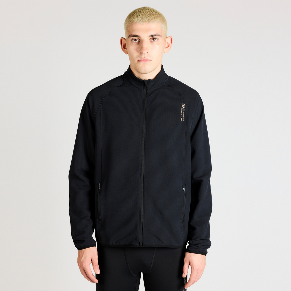 Windproof AuraGrid™ Jacket - Black