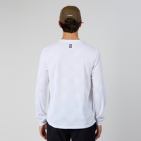 Thumbnail of Bandit Cheque Jacquard Long Sleeve - Unisex, White