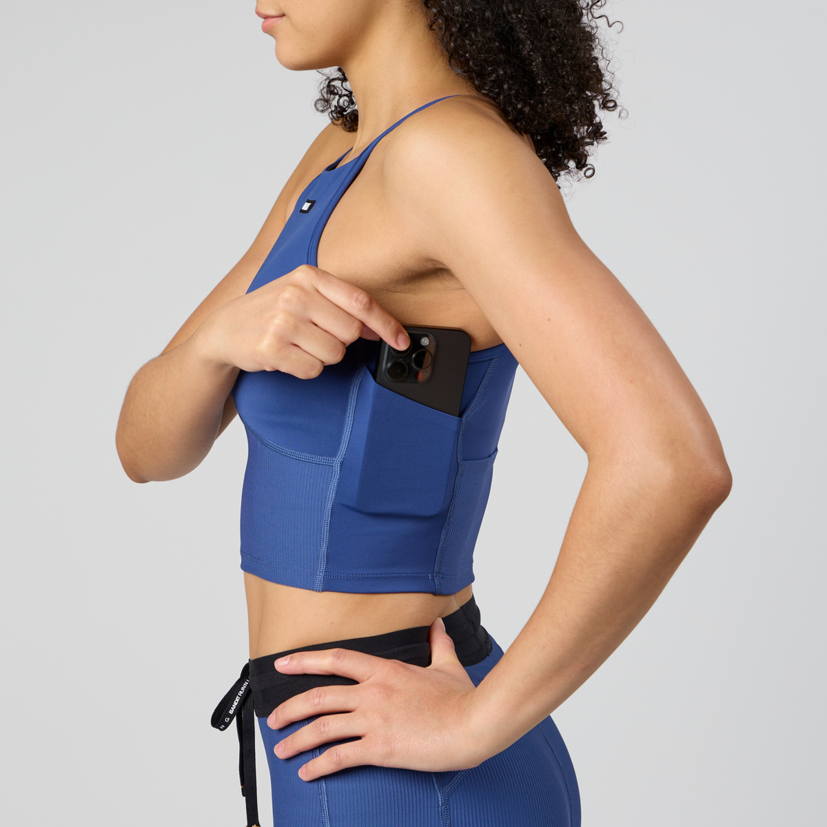 Stamina™ 6 Pocket Nova Crop - Space Blue