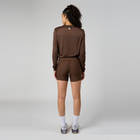 Thumbnail of Micromesh™ Performance Long Sleeve Tee - Unisex, Umber