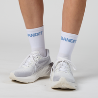 Thumbnail of Lite Run™️ Quarter Socks - White with Skyline - 2 Pack
