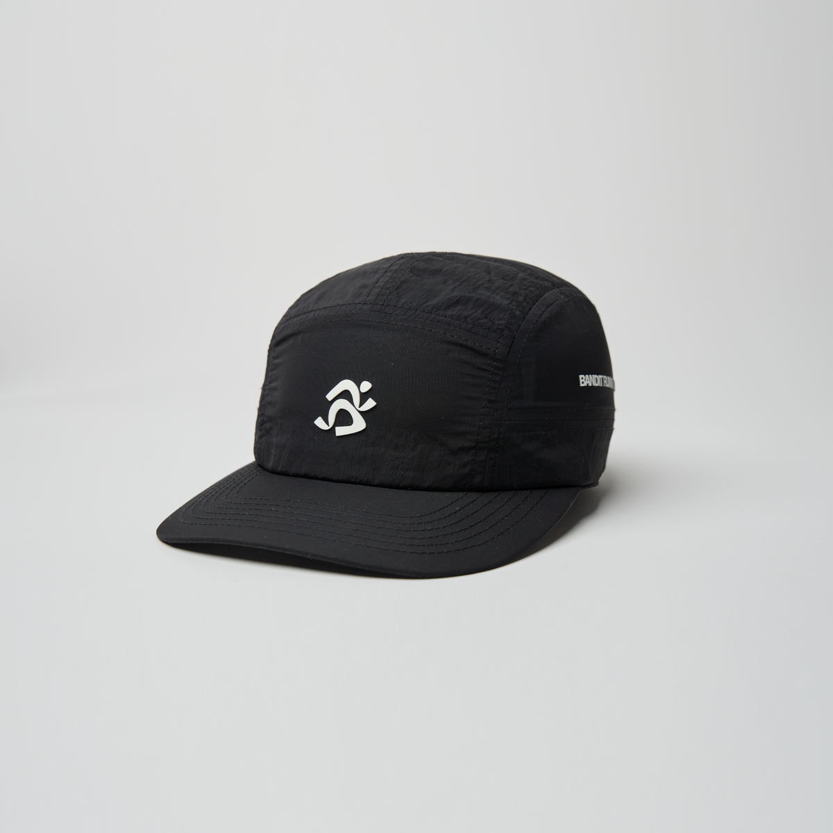 Japanese Nylon "Current Runners" Run Hat - Black
