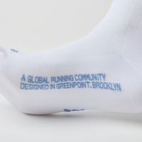 Thumbnail of Lite Run™️ Quarter Socks - White with Skyline - 2 Pack