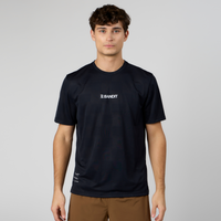 Thumbnail of Bandit Cheque Jacquard Tee - Unisex, Black