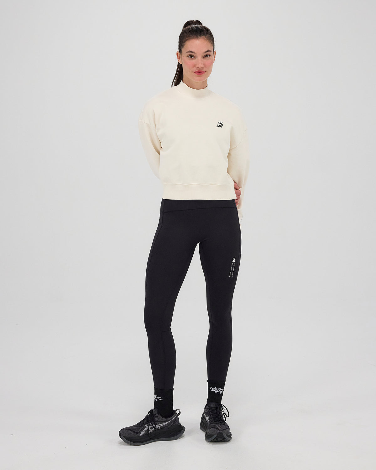 Cropmock™ Pullover - Cream