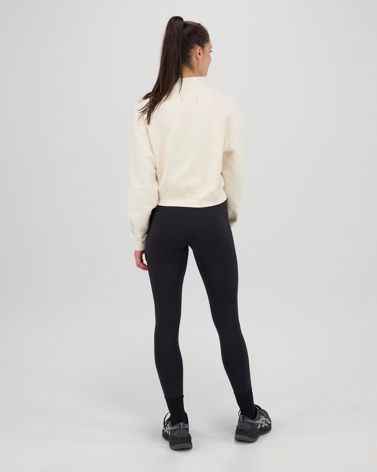 Cropmock™ Pullover - Cream