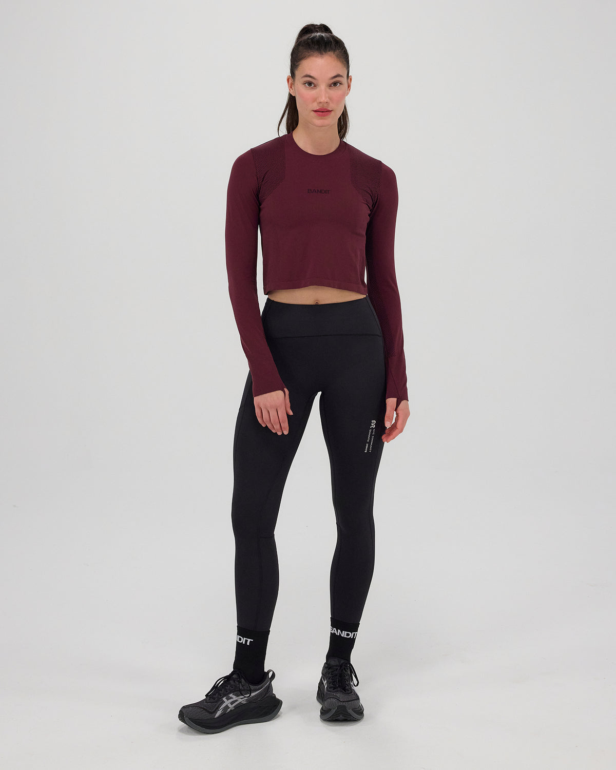 Women's Mercury Seamless™ Long Sleeve Crop - Fig