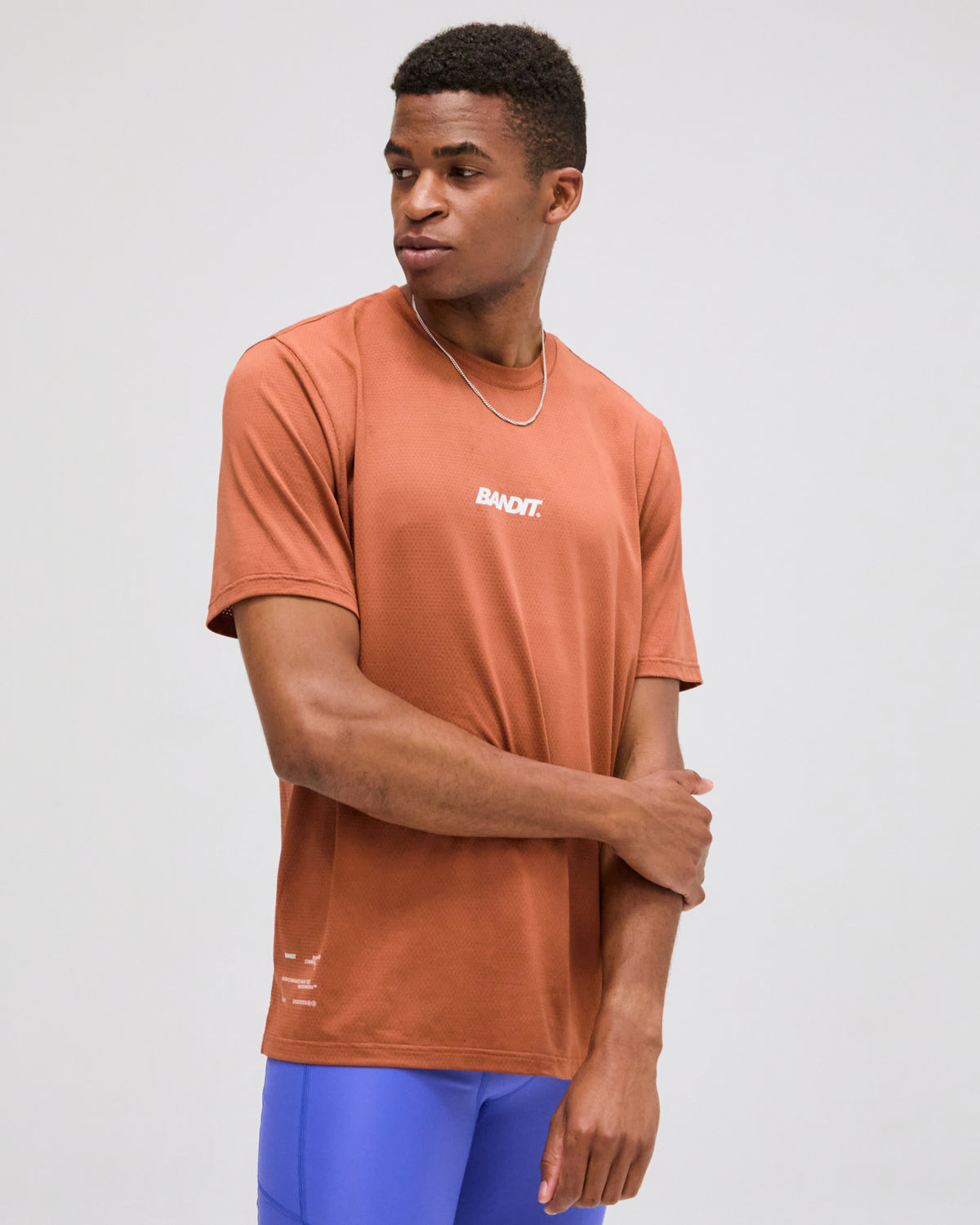 Men's Micromesh™ Run Tee - Rust