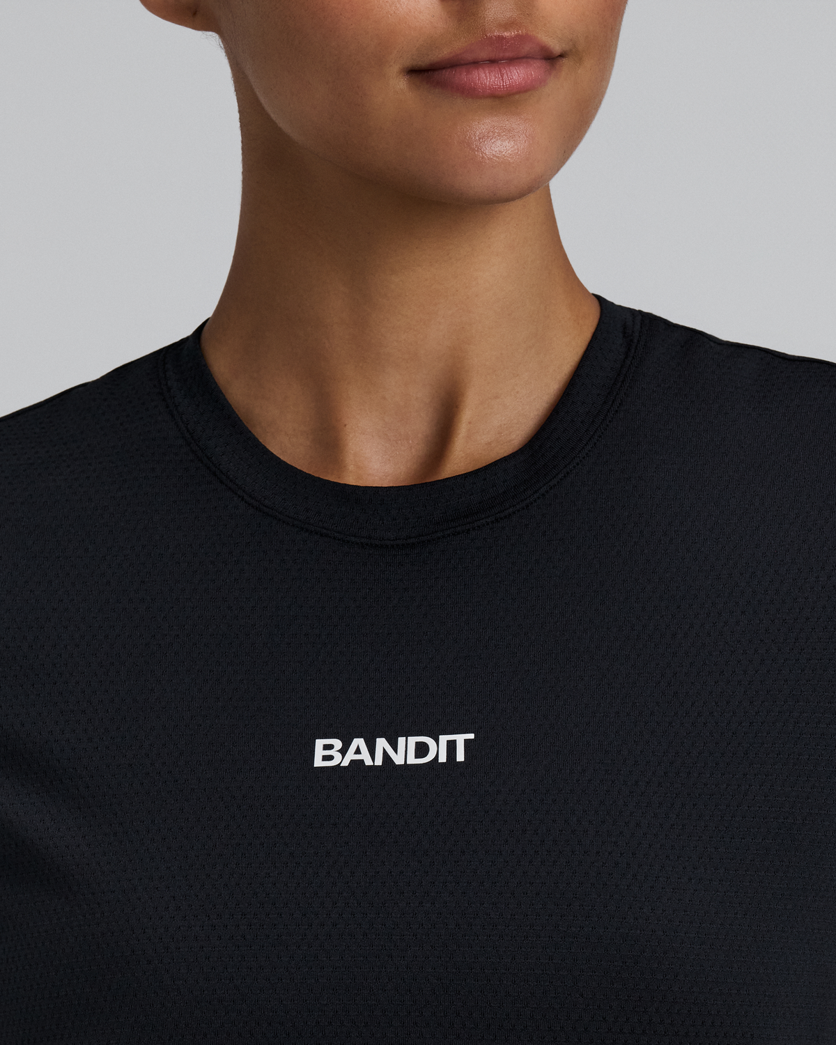 Women's Micromesh™ Run Tee - Black