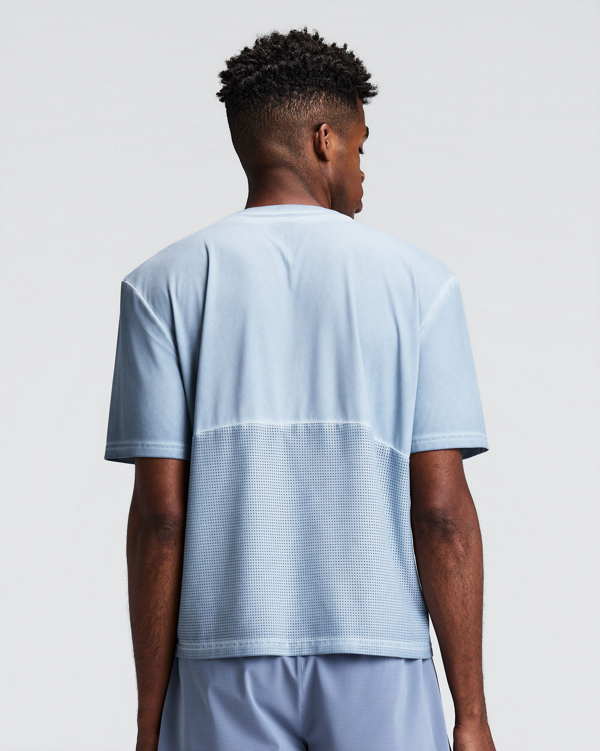 Men's FrioSoft™ Perforated Box Tee - Pavilion Blue