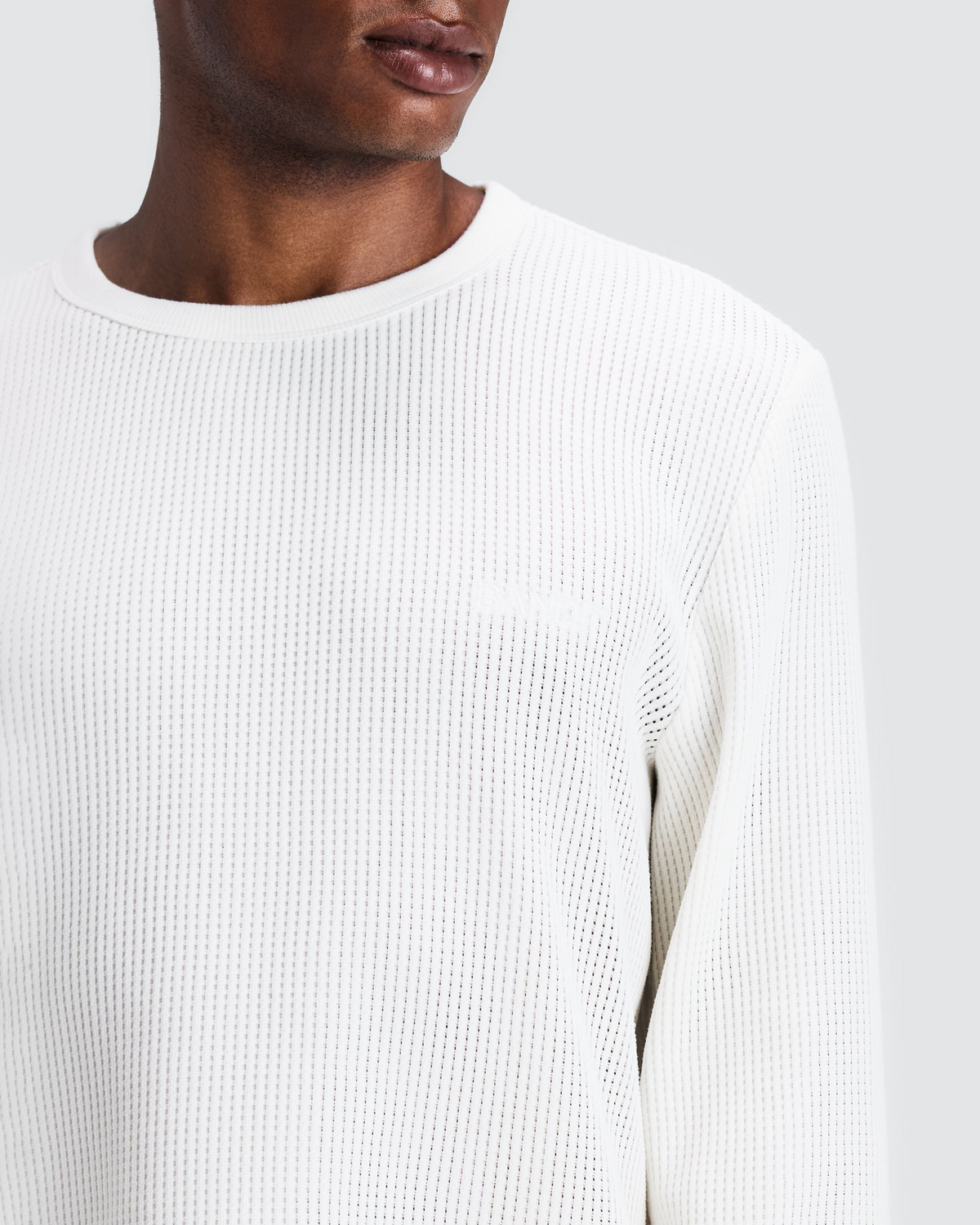Men's Polartec® Waffle Long Sleeve - Stone White