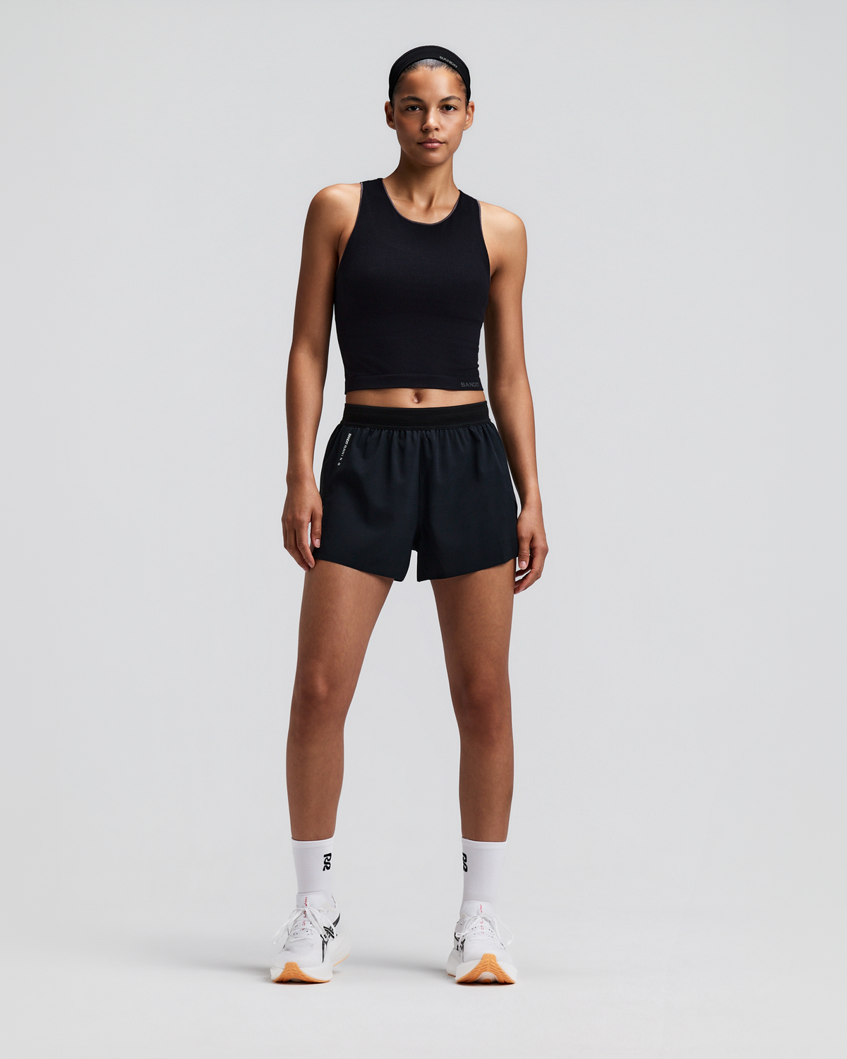 Women's StretchKnit™ Pop Stitch™ Run Tank - Black