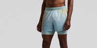 Thumbnail of Men's CoolGrid™ 2-in-1 Run Short - Lagoon Multi