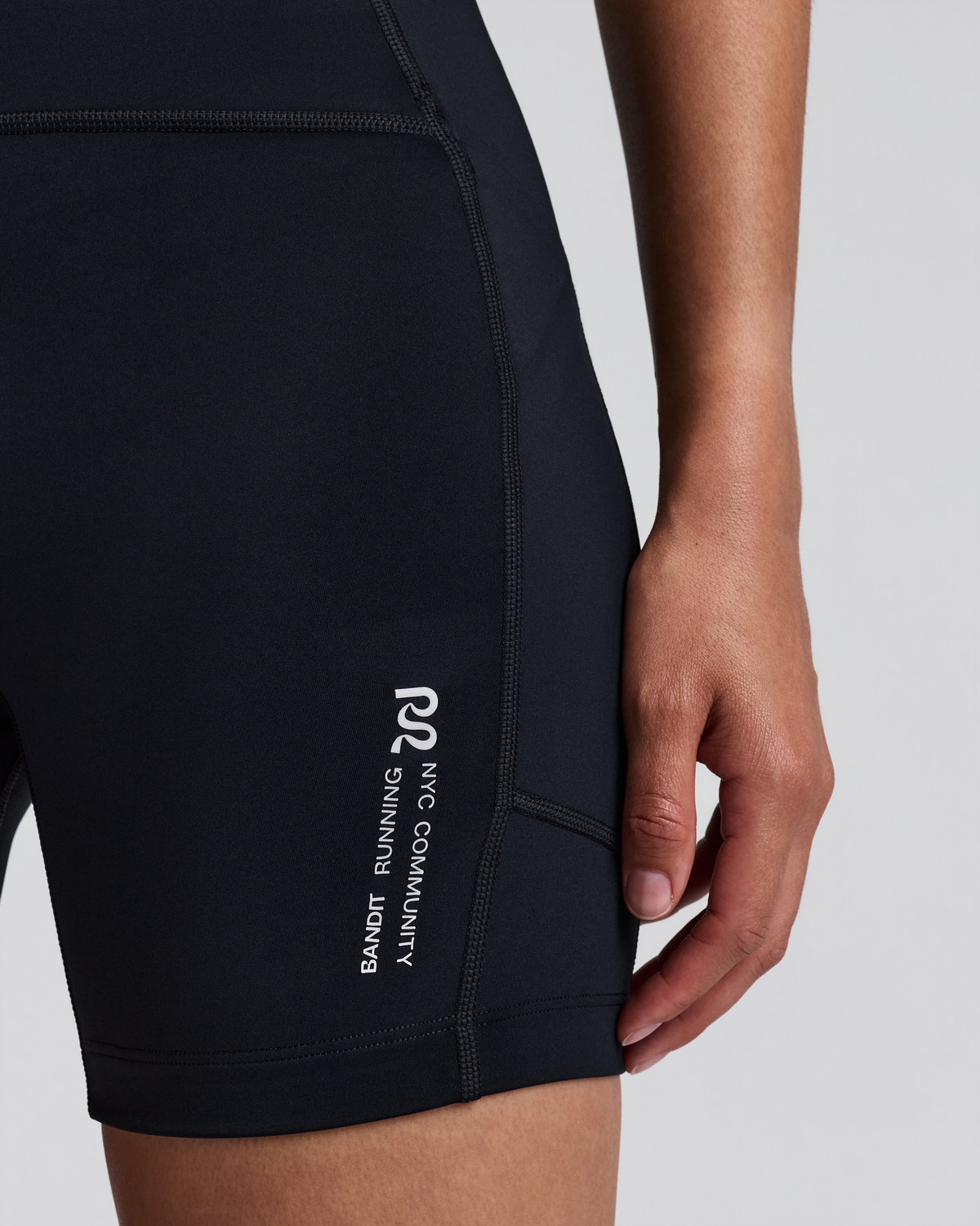 Women's Stamina™ High Waist 5" Compression Shorts - Black