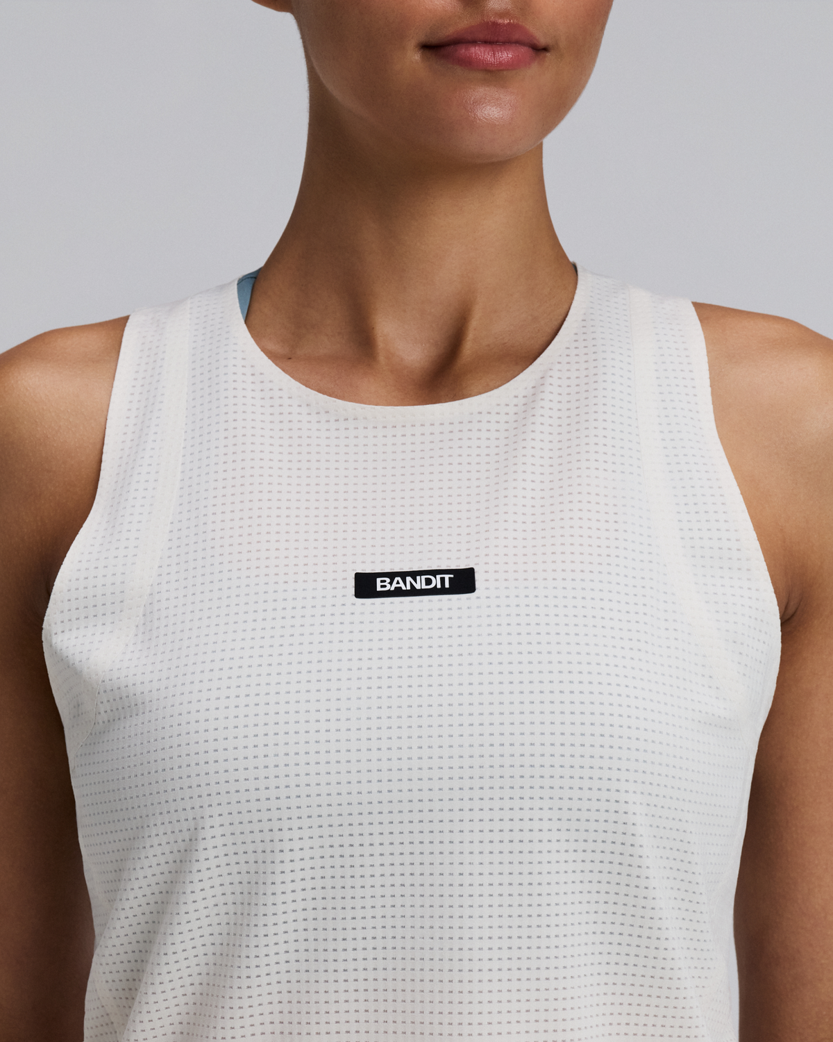 Women's GeoMesh™ Race Singlet - Cream