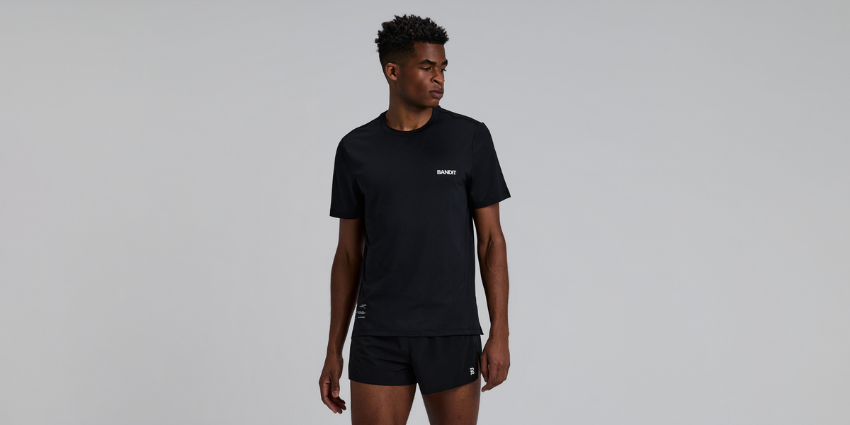 Men's Micromesh™ Run Tee - Black