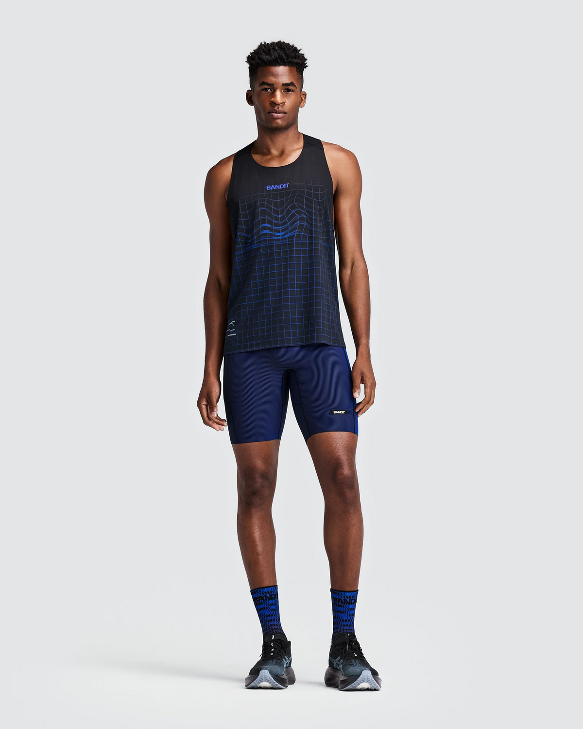 Men's Specter™ Race Singlet with Flopack™ - Bauhaus Blue