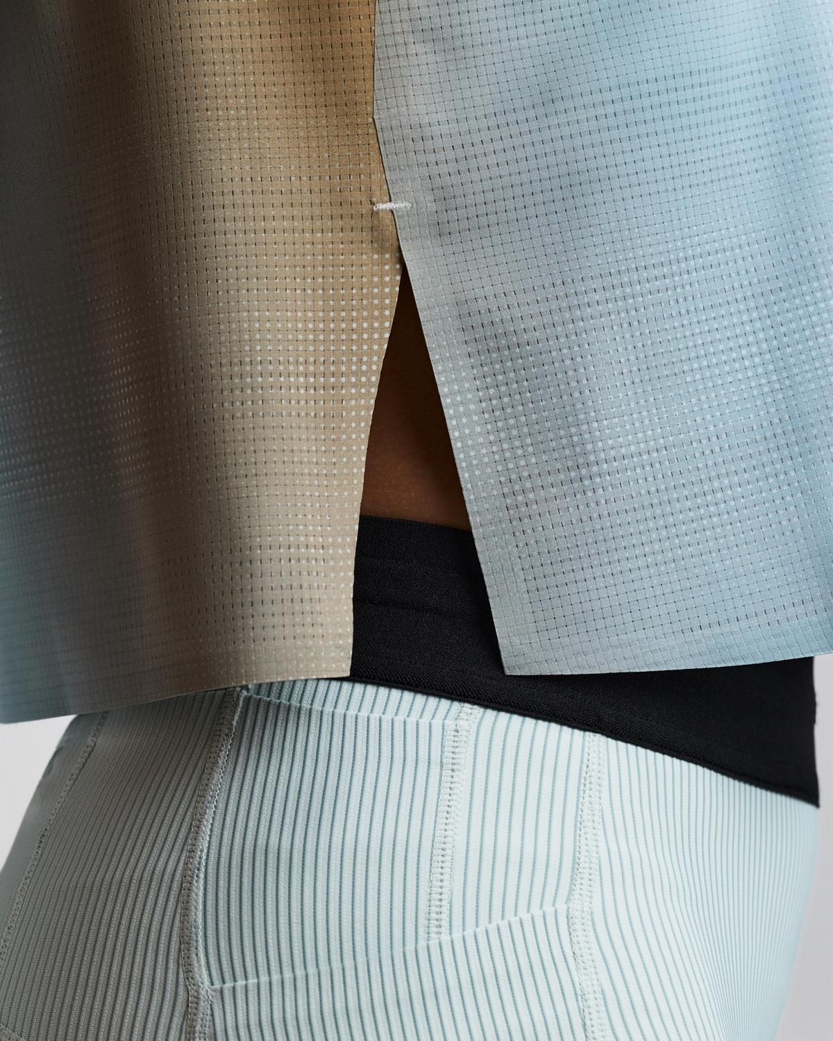 Women's CoolGrid™ Race Singlet - Lagoon Multi