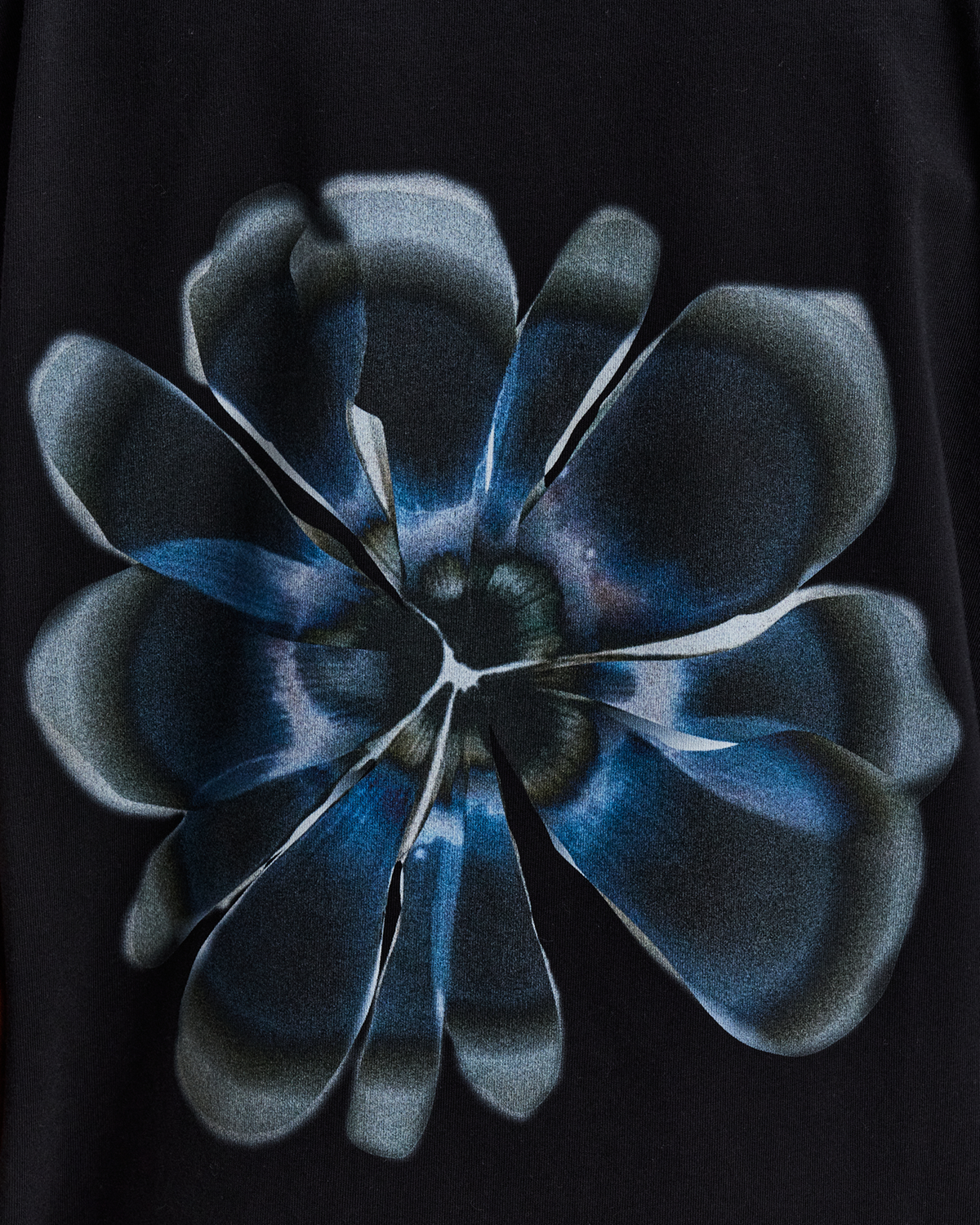 Unisex Cotton Tee - Blot Bleed Floral