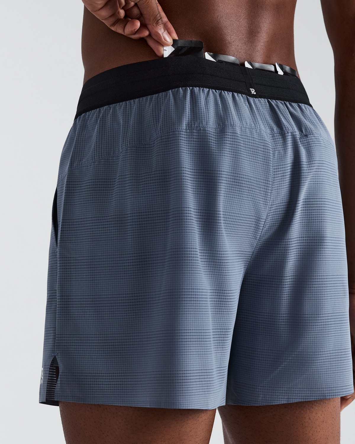 Men's CoolGrid™ 5" Run Shorts - Steel Horizon