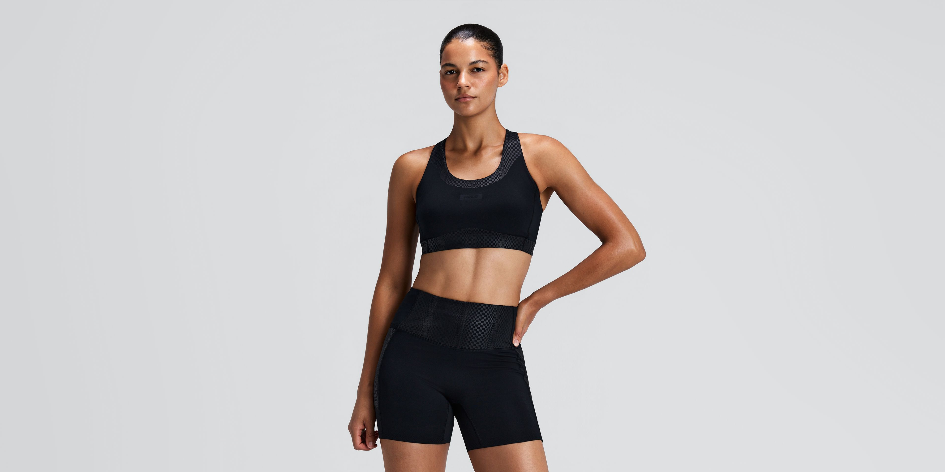 Women's Stamina-V™ Threshold Run Bra - Black