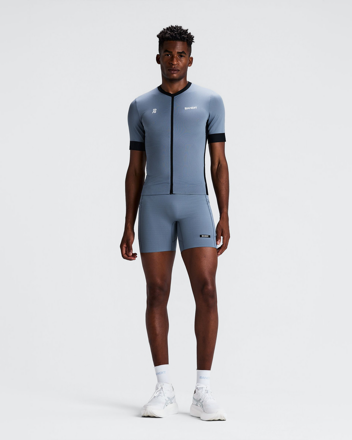 Men's Gridlock™ Quarter Tights - Steel Horizon