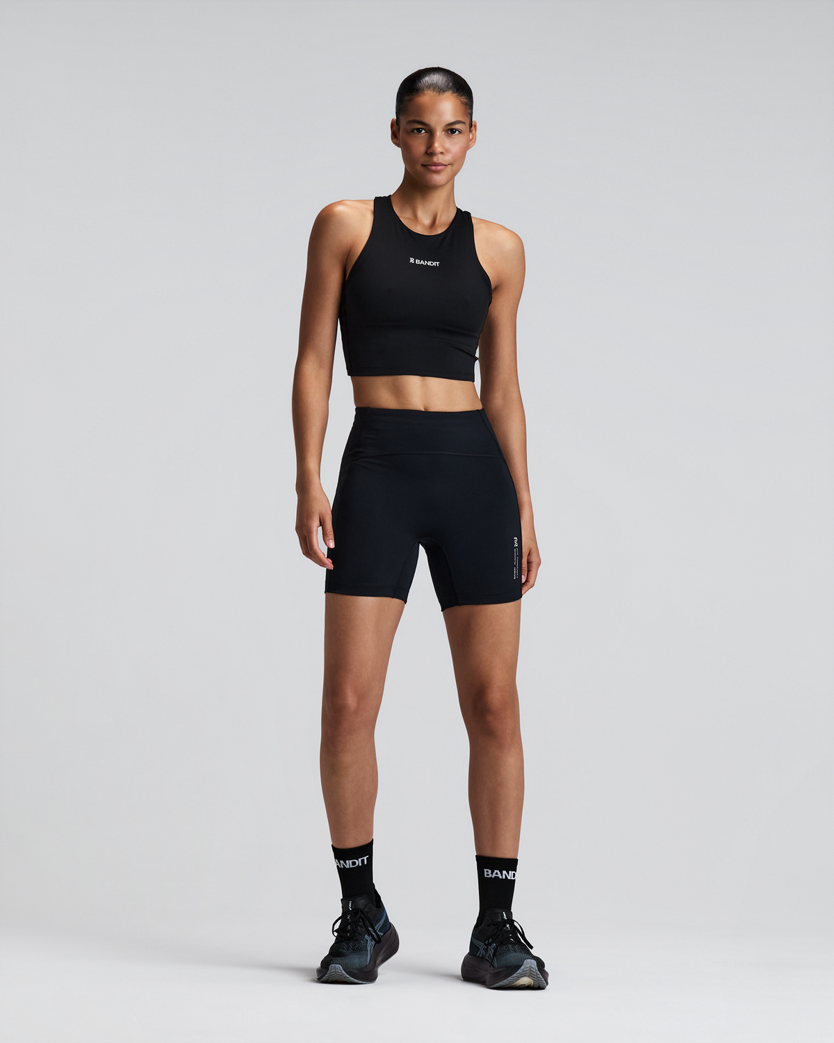 Women's Stamina™ Race Crop - Black