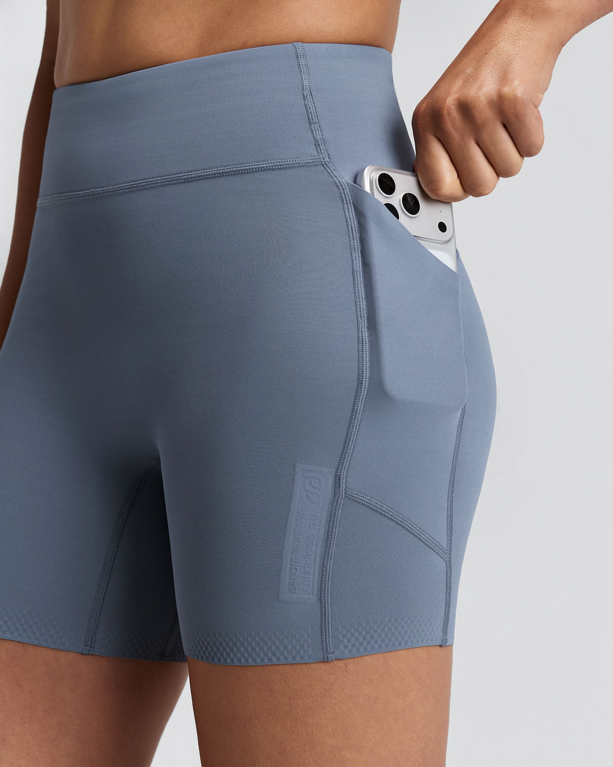 Women's Vanisher™ 5" High Waist Compression Shorts - Steel Horizon