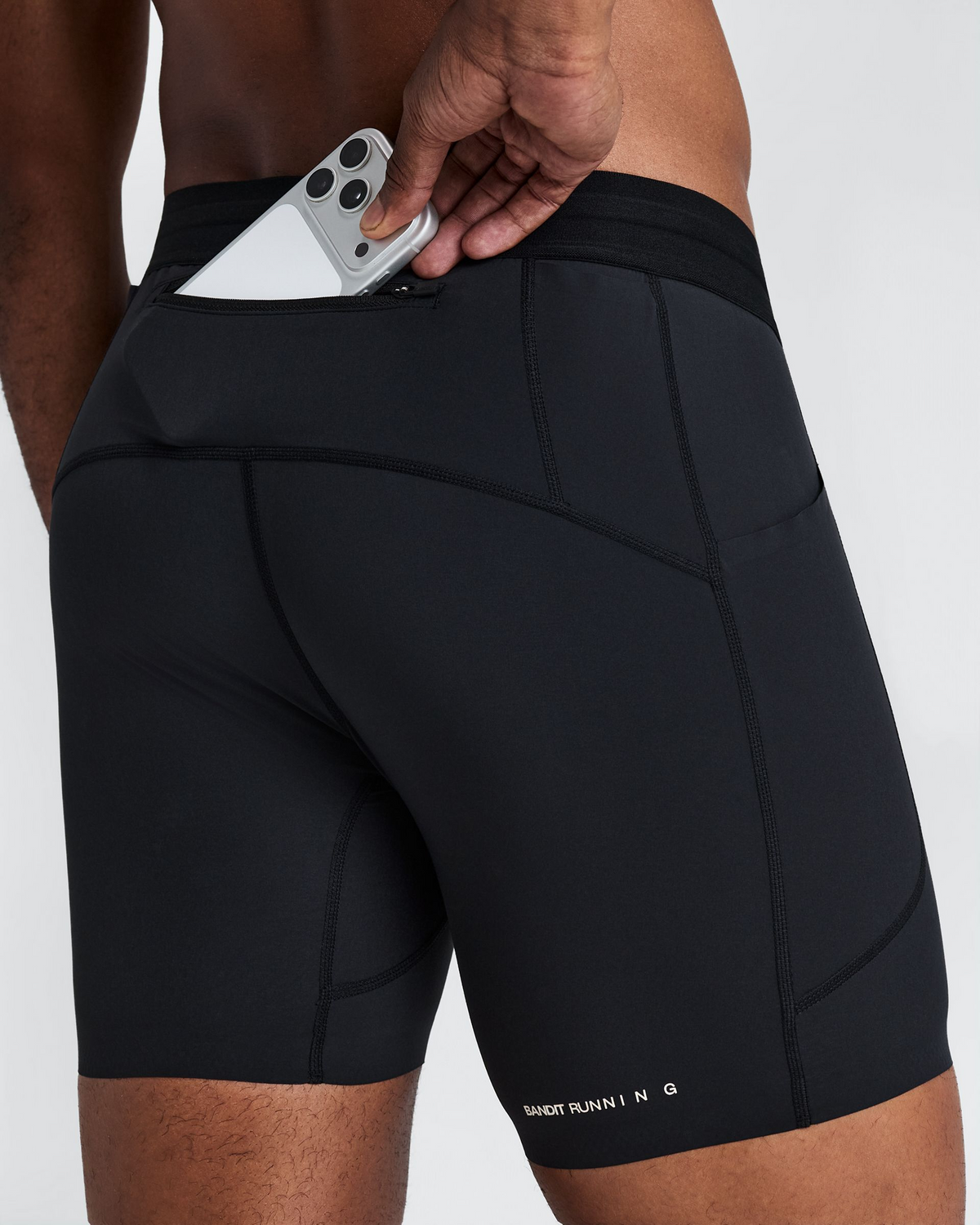 Men's SoLite™ Quarter Tights - Black