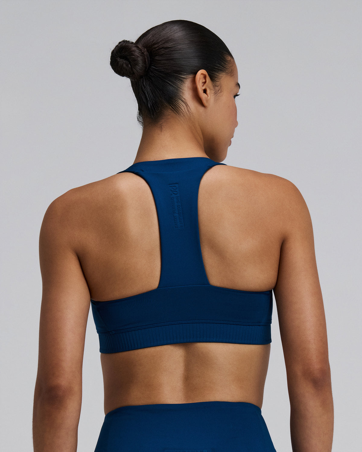 Women's Stamina-V™ Square Neck Run Bra - Ink Blue