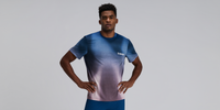 Thumbnail of Men's Specter™ Performance Tee - Flow State Aegean Multi