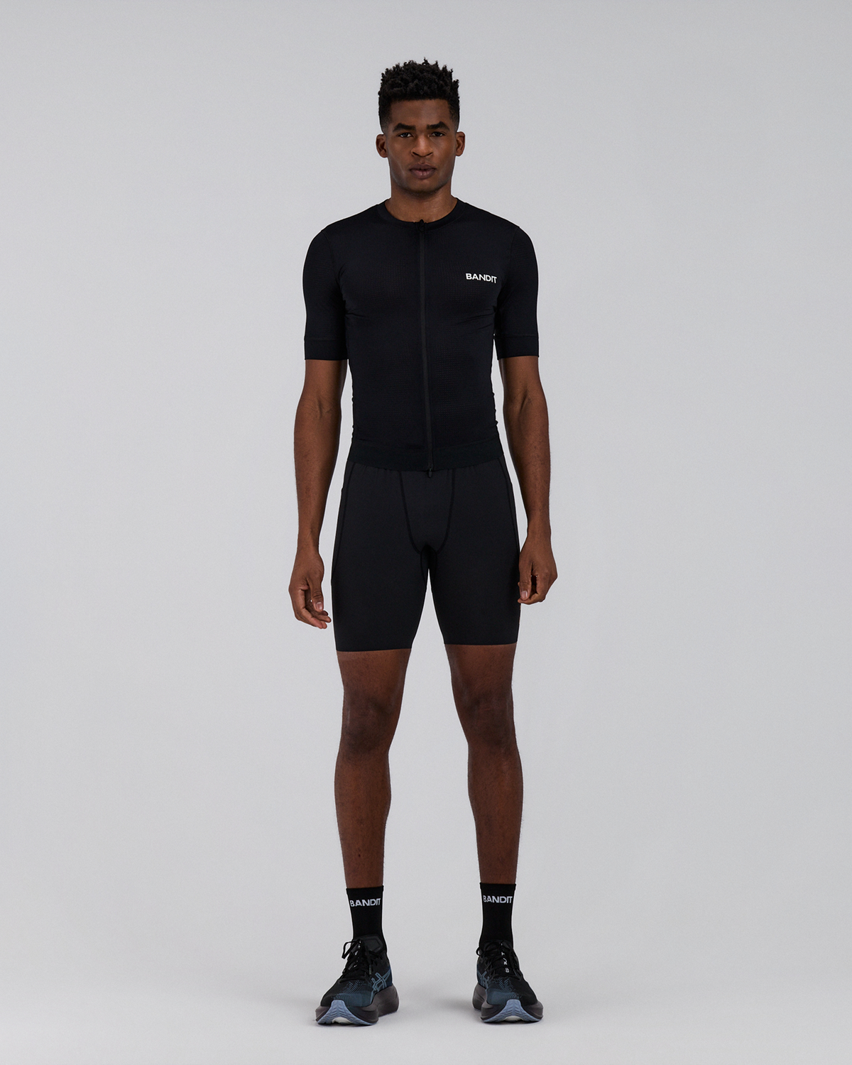 Men's SoLite™ 5 Pocket Half Tights - Black