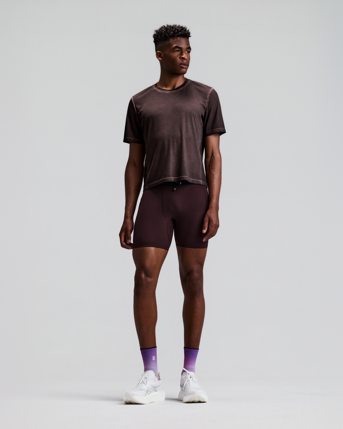 Men's FrioSoft™ Perforated Box Tee - Espresso