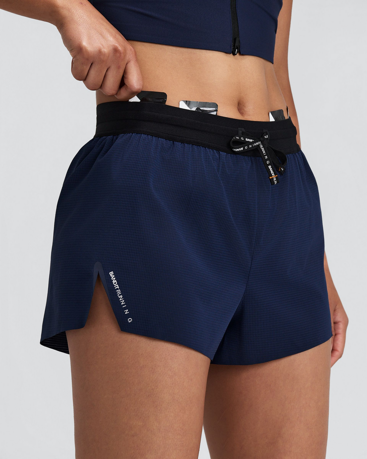 Women's RipSpeed™ 3" Split Shorts - NY Navy
