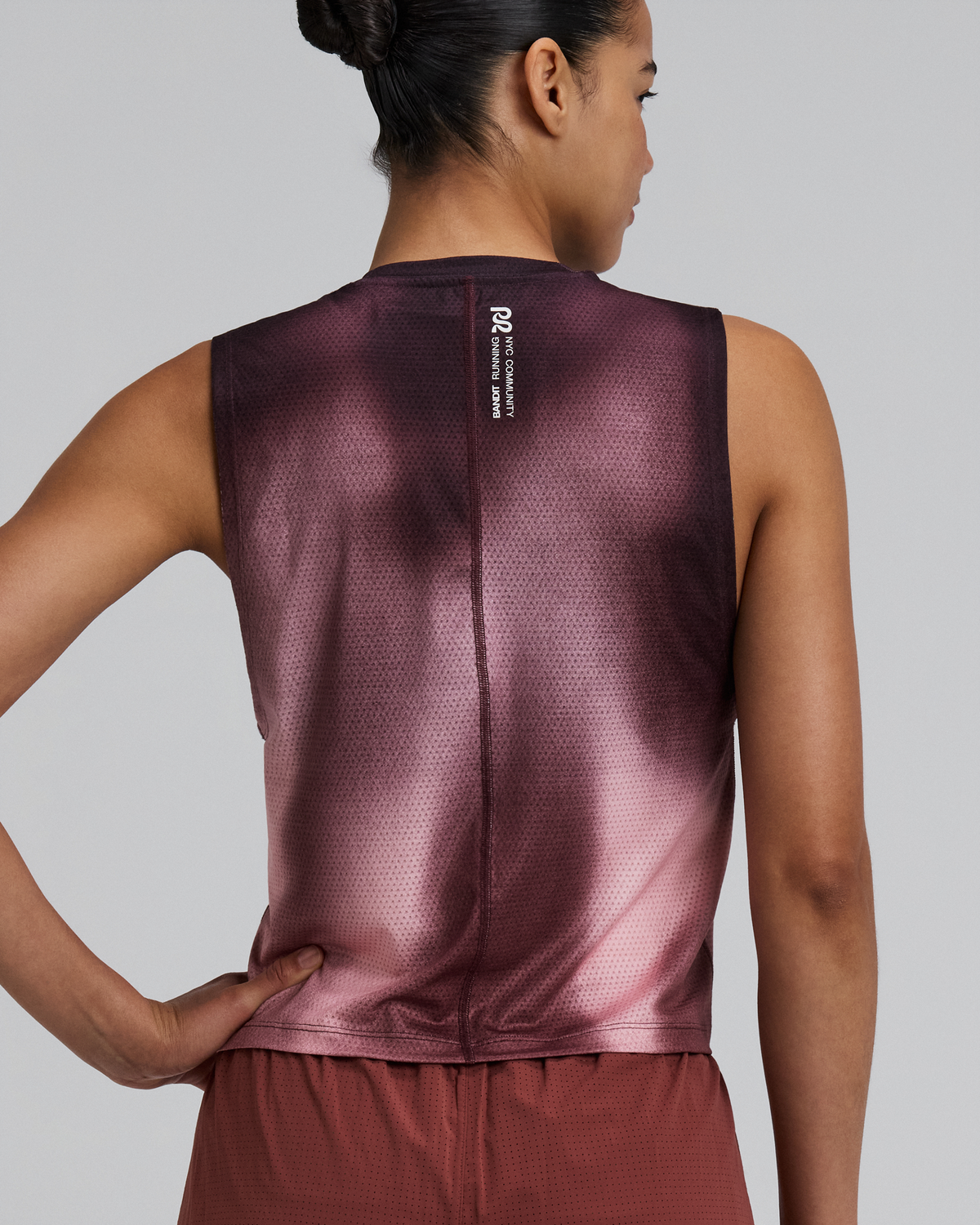 Women's Micromesh™ Run Tank - Flow State Mahogany Multi