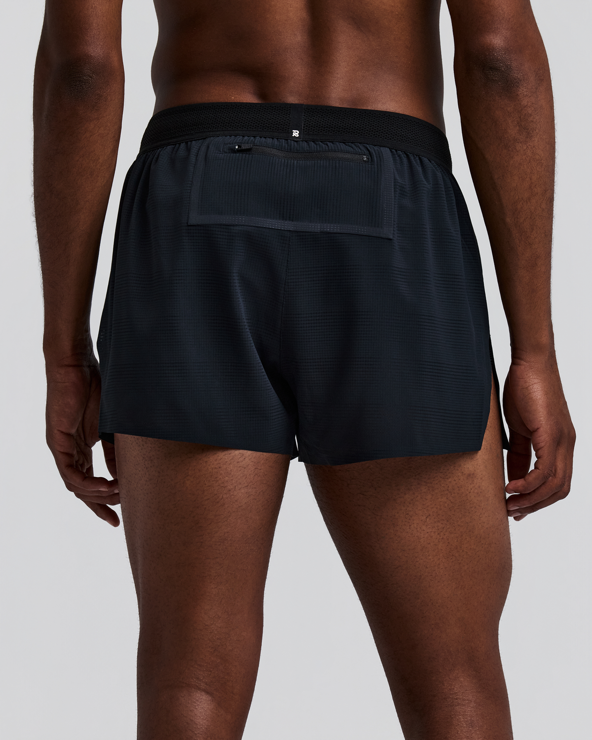 Men's CoolGrid™ 3" Split Short - Black