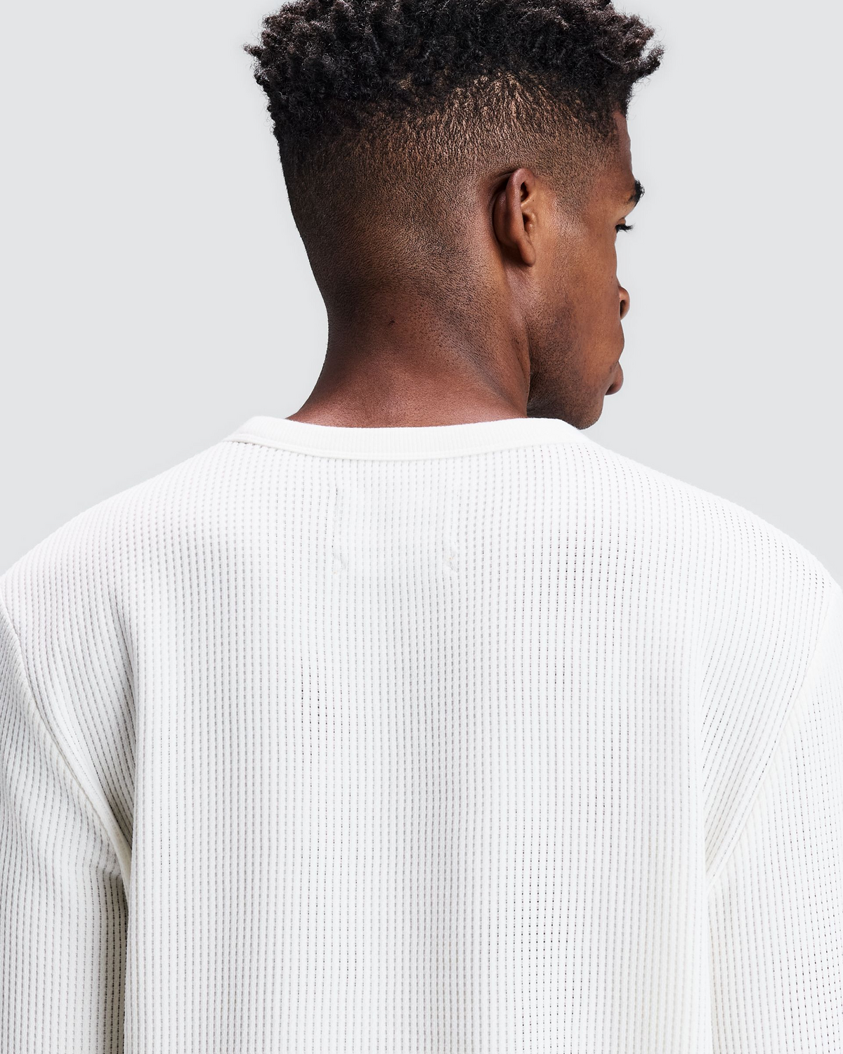Men's Polartec® Waffle Long Sleeve - Stone White